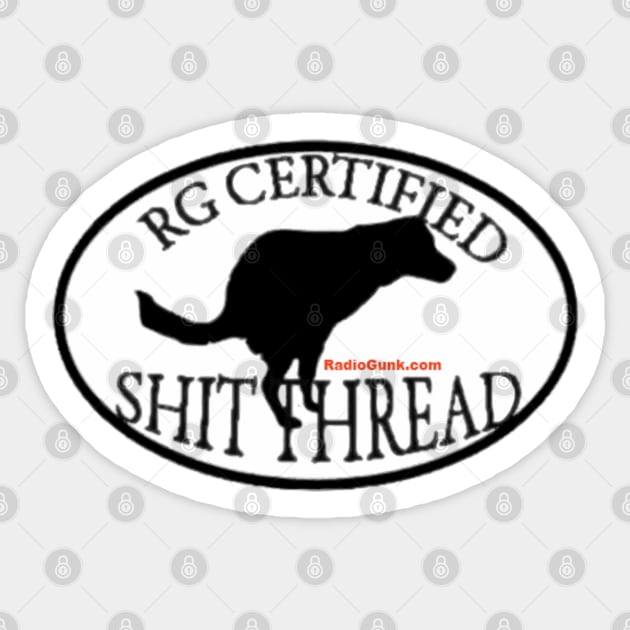 Shit Thread Sticker by RadioGunk1